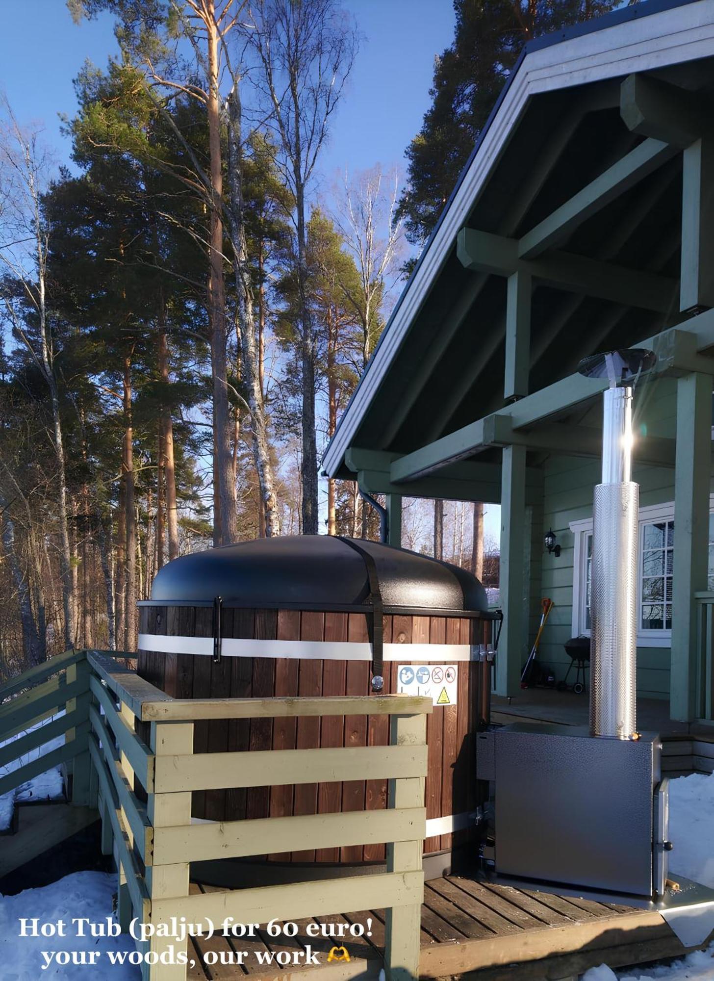 Sresort Saunas - Hot Tub, Palju Virasoja Eksteriør bilde
