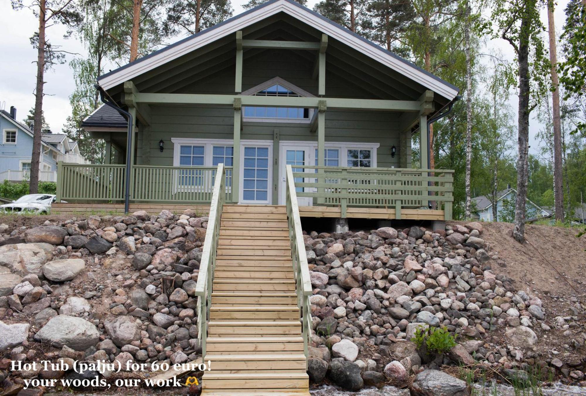 Sresort Saunas - Hot Tub, Palju Virasoja Eksteriør bilde